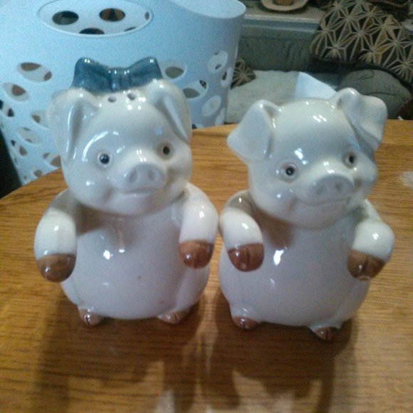 Fitz and Floyd Other - Adorable couple piggy pigs Fitz and Floyd vintage